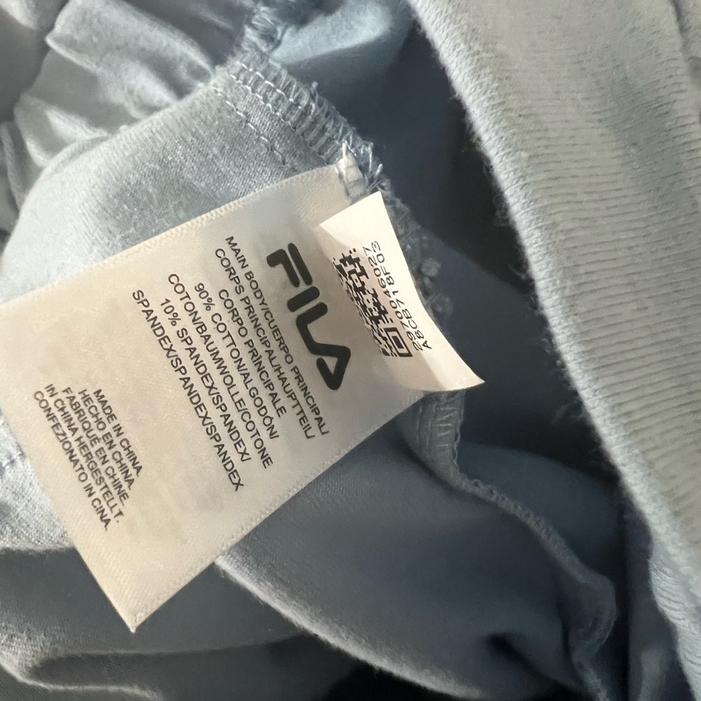 Sky Blue Fila Shorts
